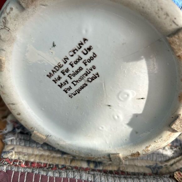 Chinese Lsrge Floral And Birds Beautiful Porcelain 24” Tall 10” Wide Beautiful - Picture 9 of 16